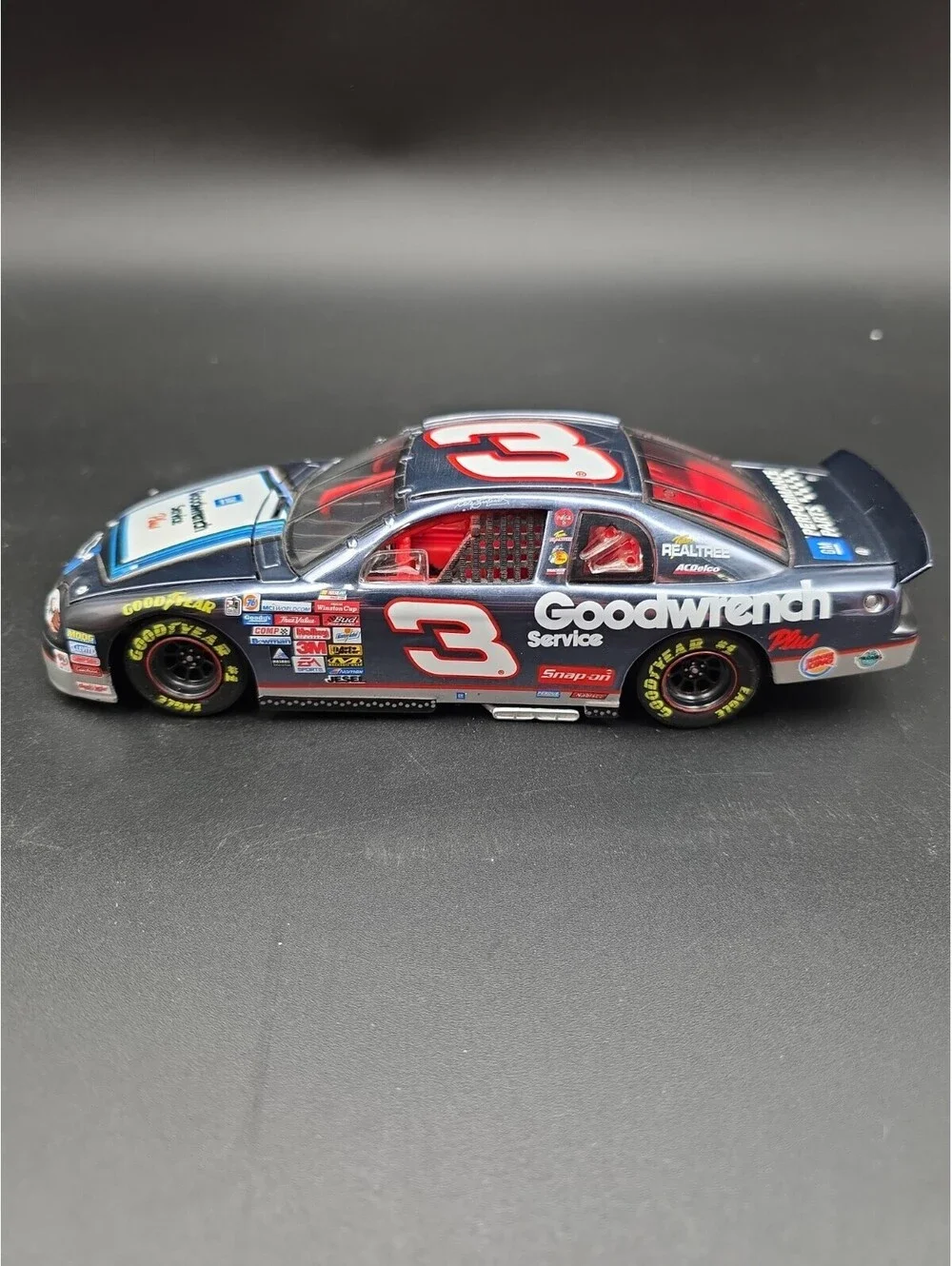Dale Earnhardt #3 Goodwrench Service Sign Last Lap Of Century Monte Carlo Car